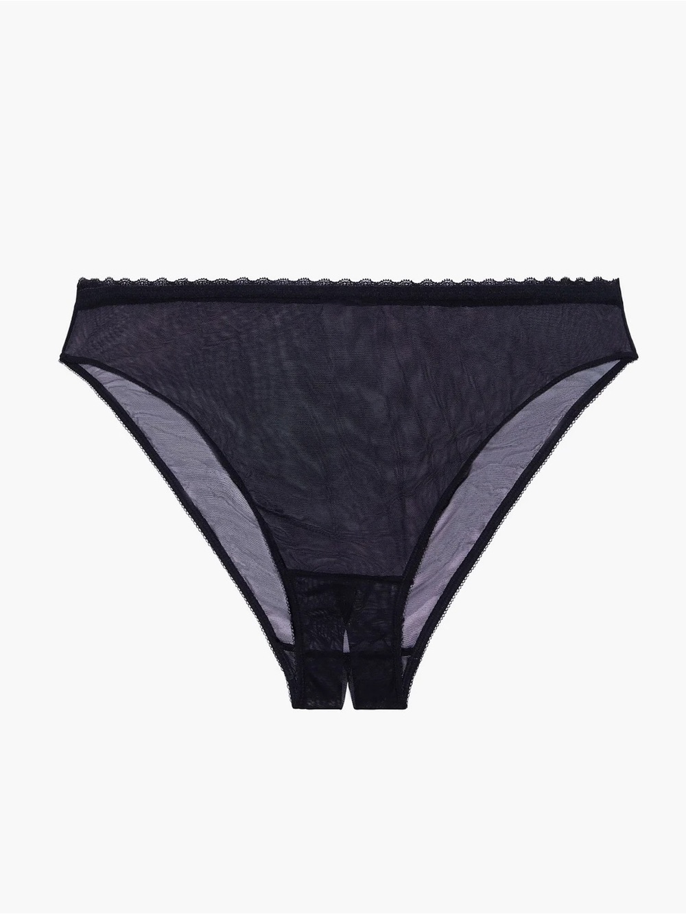 Savage Fenty Mesh Crocthcless High Leg Bikini